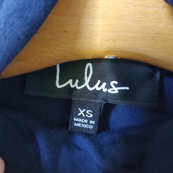 Lulu's High Hopes Long Sleeve Turtleneck Bodycon Dress XS - Picture 4 of 5